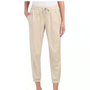Maison D’Amelie of Paris Faux Suede Jogger Pants